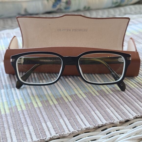 Oliver Peoples Jo Jo OV5173 1282 Unisex Eyeglasses - Matte Black - Made In Italy - Picture 2 of 10